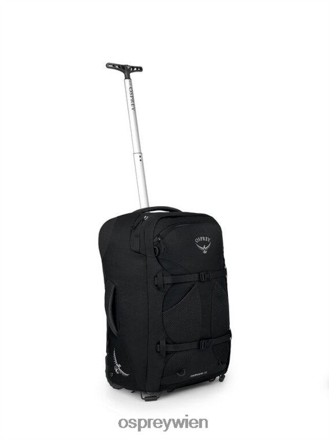 Frauen Fairview Reiserucksack mit Rollen, 36 l/21,5 Zoll Räder | Reiserucksack, Handgepäck Osprey Schwarz Koffer J4028N546