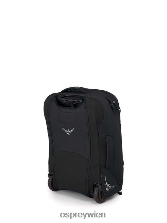 Frauen Fairview Reiserucksack mit Rollen, 36 l/21,5 Zoll Räder | Reiserucksack, Handgepäck Osprey Schwarz Koffer J4028N546