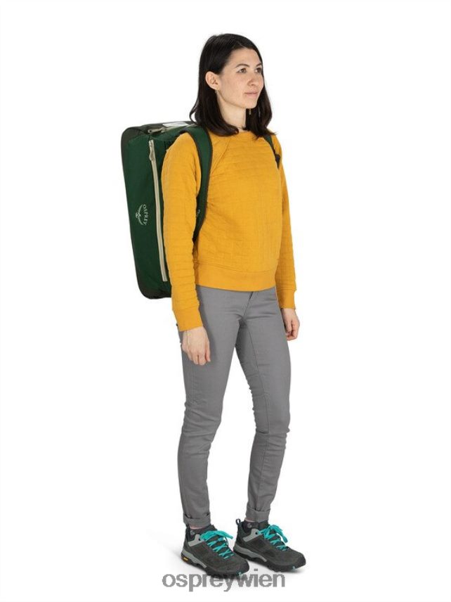 unisex Daylite Handgepäck-Reisetasche mit Rollen 40 Osprey Palmblatt-Druck Koffer J4028N538