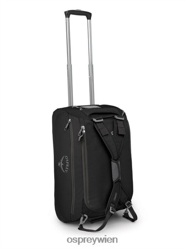 unisex Daylite Handgepäck-Reisetasche mit Rollen 40 Osprey Schwarz Koffer J4028N540