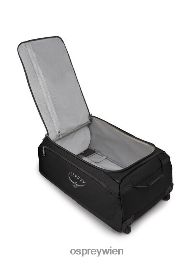 unisex Daylite Reisetasche mit Rollen 85 Osprey Schwarz Koffer J4028N629