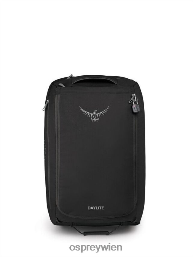 unisex Daylite Reisetasche mit Rollen 85 Osprey Schwarz Koffer J4028N629