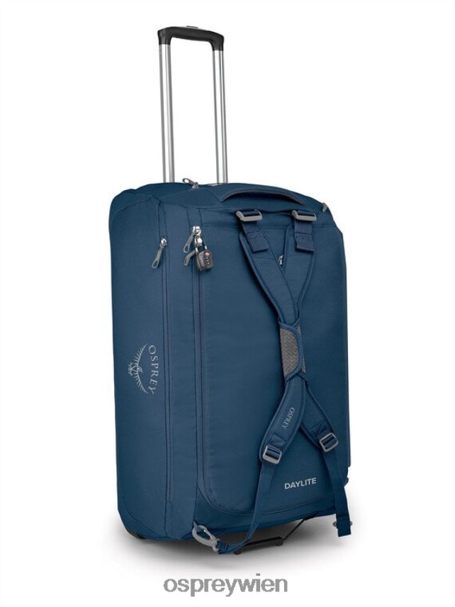 unisex Daylite Reisetasche mit Rollen 85 Osprey Welle blau Koffer J4028N628