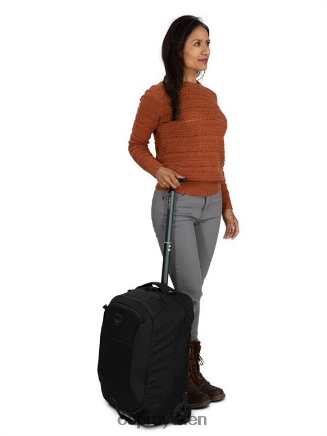 unisex Ozone 2-Rad-Handgepäck, 40 l/21,5-Zoll-Räder | Ultraleichtes Reisen Osprey Küstenblau Koffer J4028N533