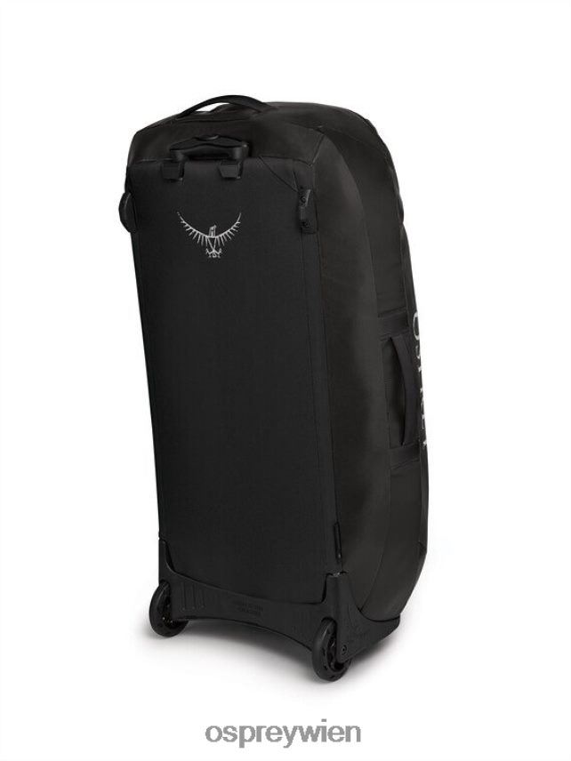unisex Transporter-Reisetasche mit Rollen 120 Reiseräder | Zahnradtransporter Osprey Schwarz Koffer J4028N626