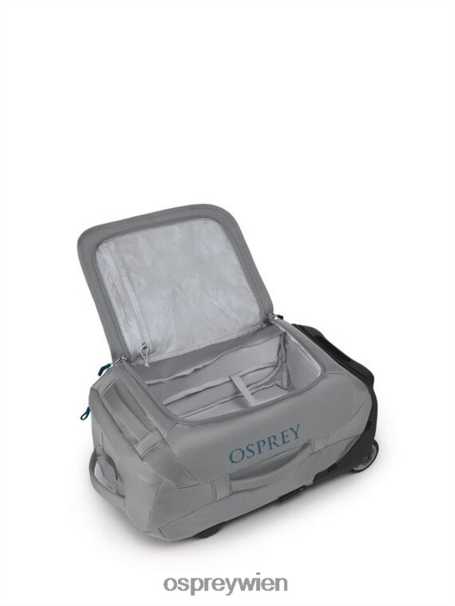 unisex Transporter-Reisetasche mit Rollen 40 Reiseräder | Zahnradtransporter Osprey rauchgrau Koffer J4028N531