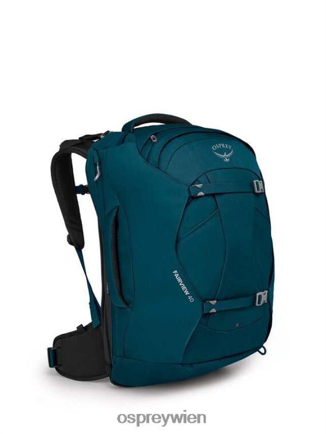 Frauen Fairview 40 Reisepaket Reisepaket Osprey Nachtdschungelblau Tasche J4028N554