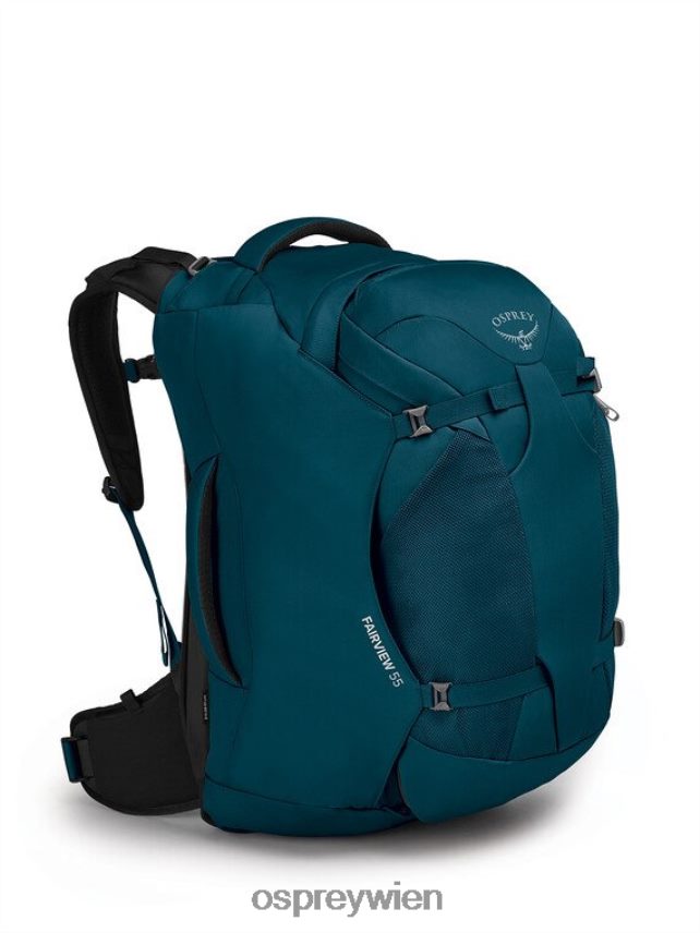 Frauen Fairview 55 Reisepaket Reisepaket Osprey Nachtdschungelblau Gepäckpaket J4028N507