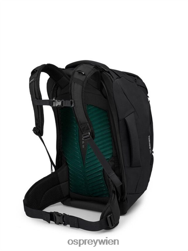 Frauen Fairview 55 Reisepaket Reisepaket Osprey Schwarz Gepäckpaket J4028N510