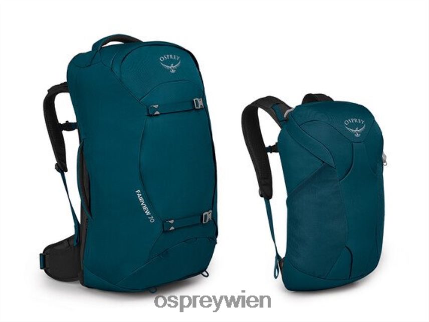 Frauen Fairview 70 Reisepaket Reisepaket Osprey Nachtdschungelblau Gepäckpaket J4028N511