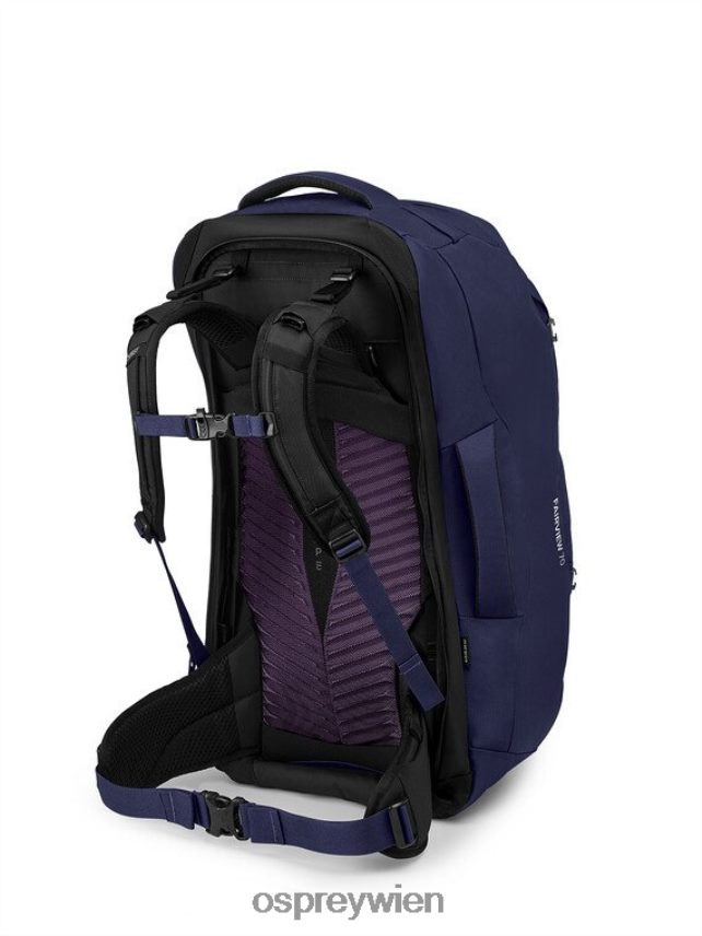 Frauen Fairview 70 Reisepaket Reisepaket Osprey Winternachtblau Gepäckpaket J4028N512