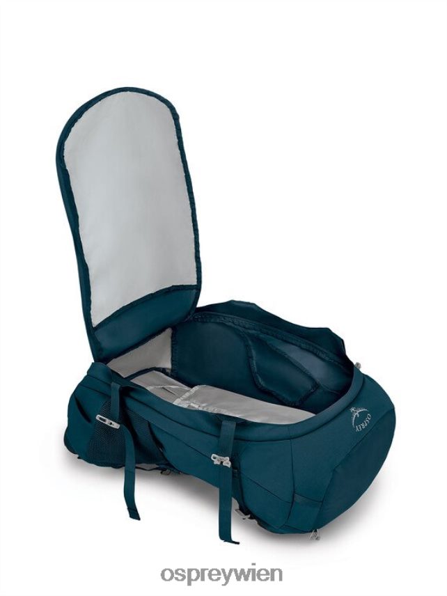 Frauen Fairview Trek 50 Reisen | Trekking Osprey Nachtdschungelblau Gepäckpaket J4028N499