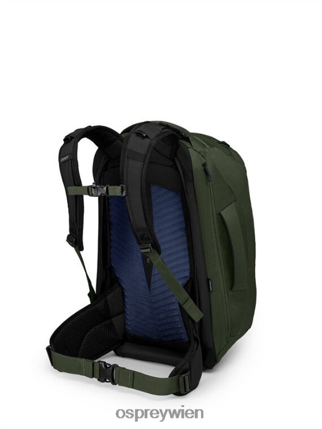 Männer Farpoint 40 Reisepaket Reisepaket Osprey Gopher grün Tasche J4028N550