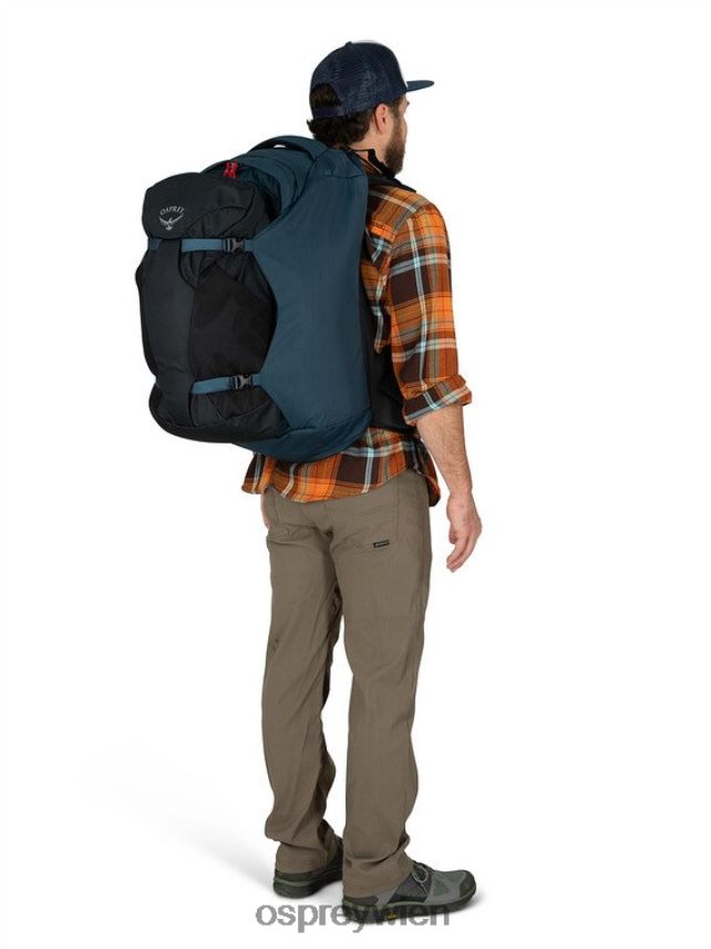 Männer Farpoint 40 Reisepaket Reisepaket Osprey Gopher grün Tasche J4028N550