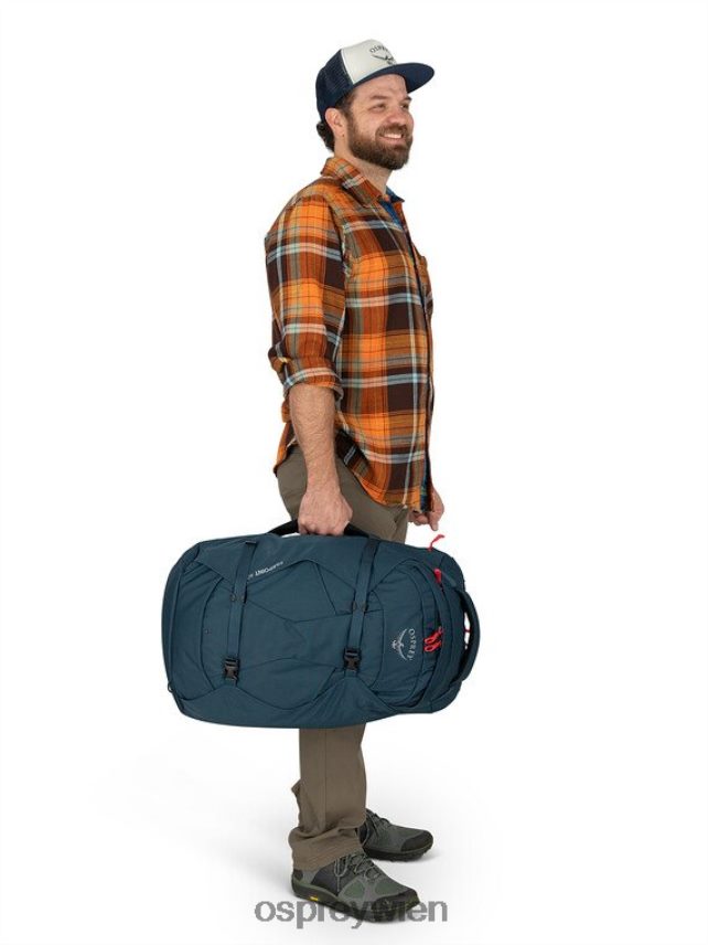 Männer Farpoint 40 Reisepaket Reisepaket Osprey Gopher grün Tasche J4028N550