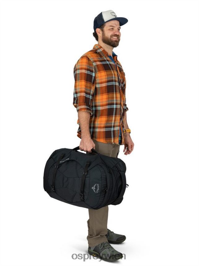 Männer Farpoint 40 Reisepaket Reisepaket Osprey Schwarz Tasche J4028N553