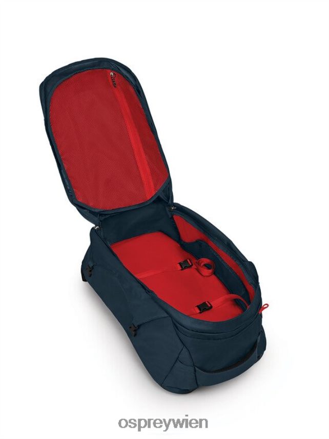 Männer Farpoint 40 Reisepaket Reisepaket Osprey gedämpftes Weltraumblau Tasche J4028N552