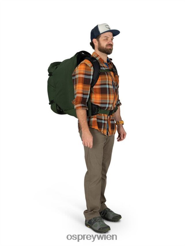 Männer Farpoint 55 Reisepaket Reisepaket Osprey gedämpftes Weltraumblau Gepäckpaket J4028N516