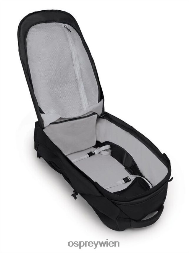 Männer Farpoint 80 Reisepaket Reisepaket Osprey Schwarz Gepäckpaket J4028N521