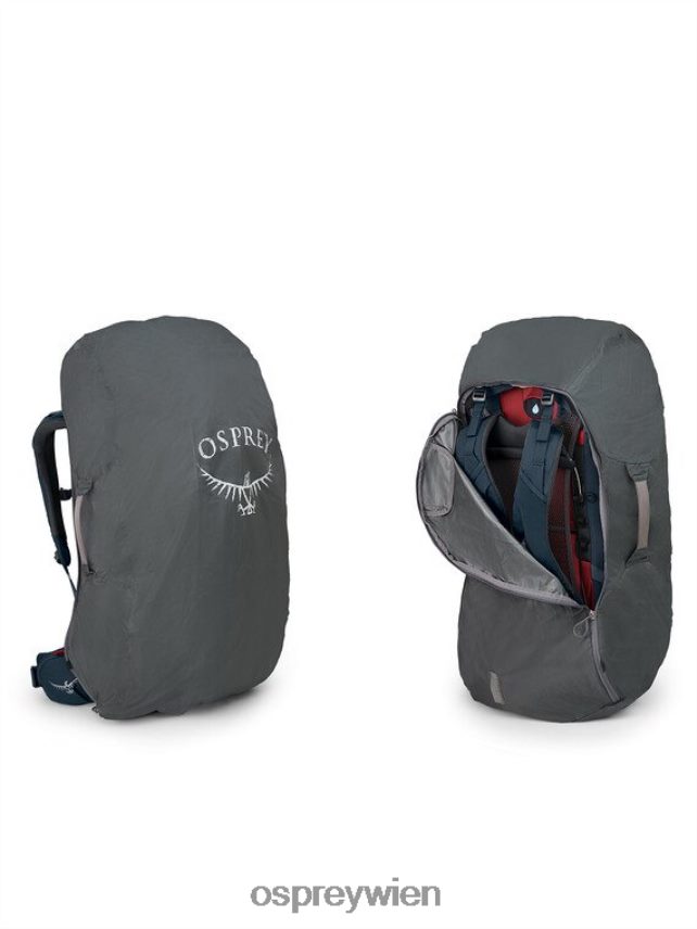 Männer Farpoint Trek 55 Reisen | Trekking Osprey Schwarz Gepäckpaket J4028N504