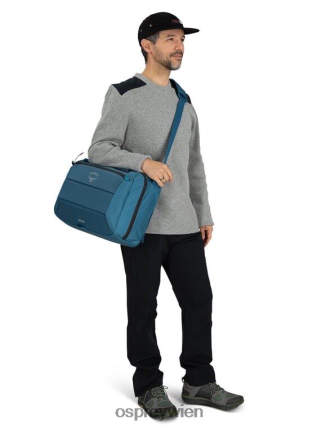 unisex Ozone Handgepäck-Boarding-Tasche für ultraleichte Reisen Osprey Schwarz Tasche J4028N592