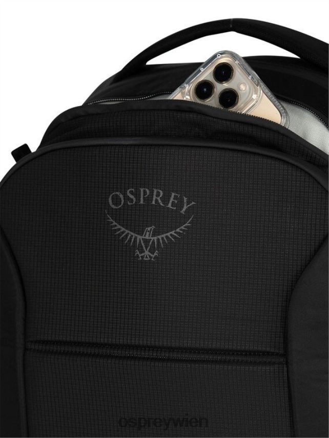 unisex Ozone Laptop-Rucksack für ultraleichte Reisen Osprey Schwarz Tasche J4028N590