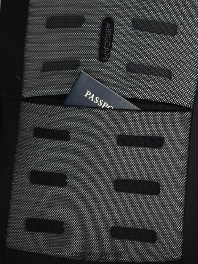 unisex Ozone Laptop-Rucksack für ultraleichte Reisen Osprey Schwarz Tasche J4028N590
