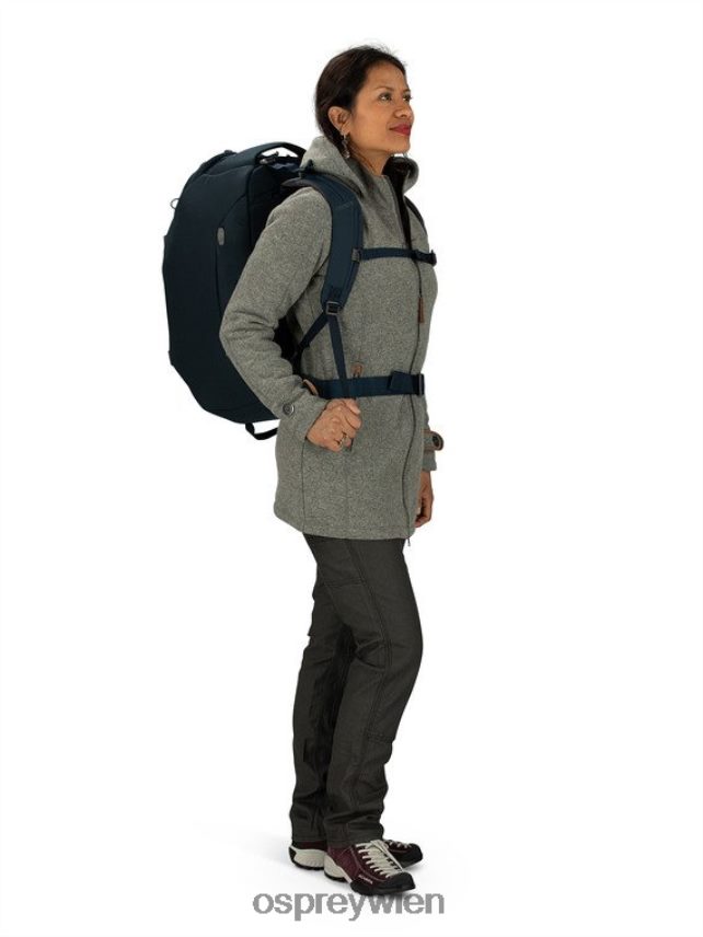 unisex Porter-Reisepaket 46 Reisen Osprey Petunie blau Tasche J4028N566
