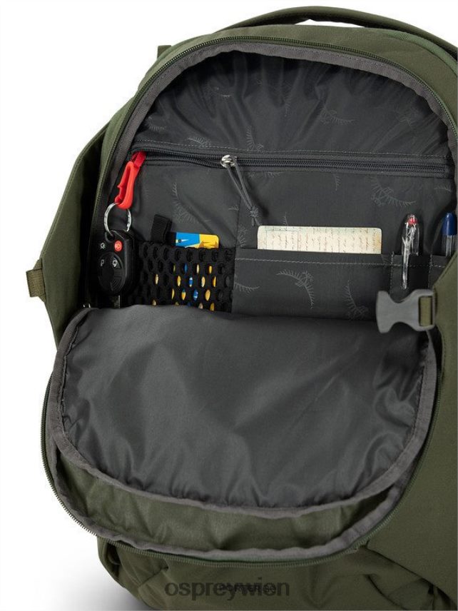 unisex Porter Travel Pack Handgepäck 30 Reisen Osprey Heuballen grün Tasche J4028N547