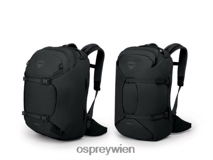 unisex Porter Travel Pack Handgepäck 30 Reisen Osprey Schwarz Tasche J4028N549
