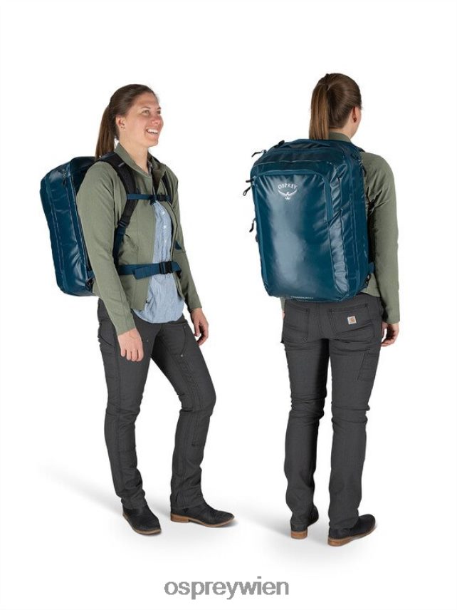 unisex Transporter Carry-on 44 Handgepäcktasche Osprey Schwarz Tasche J4028N574
