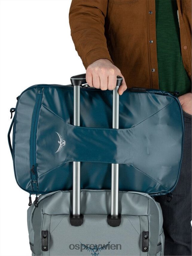 unisex Transporter Carry-on 44 Handgepäcktasche Osprey Schwarz Tasche J4028N574