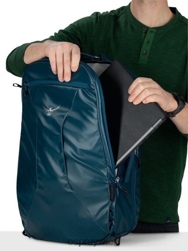 unisex Transporter Carry-on 44 Handgepäcktasche Osprey Schwarz Tasche J4028N574