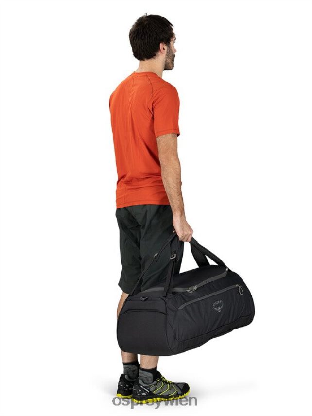 unisex Daylite Duffel 60 jeden Tag Osprey Schwarz Tasche J4028N616