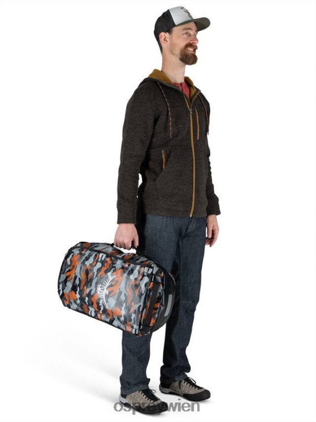 unisex Transporter Duffel 40 Expedition Duffel Osprey Schwarz Tasche J4028N572