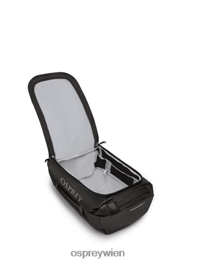 unisex Transporter Duffel 40 Expedition Duffel Osprey Schwarz Tasche J4028N572