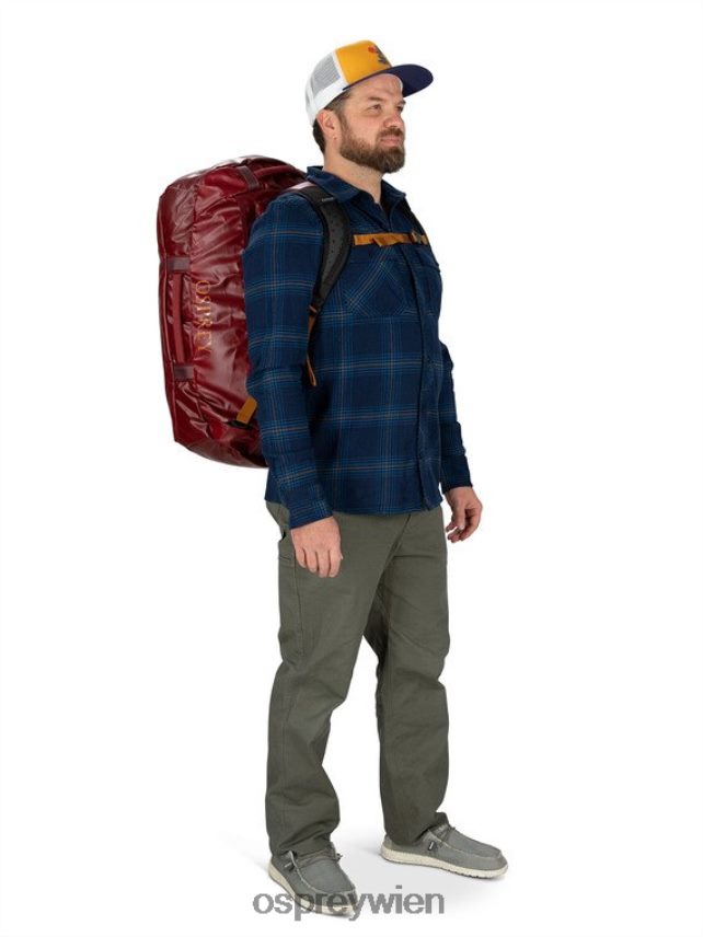 unisex Transporter Duffel 65 Expedition Duffel Osprey orangefarbene Morgendämmerung Tasche J4028N596
