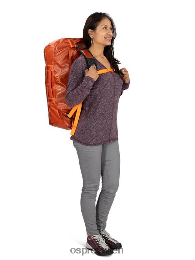 unisex Transporter Duffel 65 Expedition Duffel Osprey orangefarbene Morgendämmerung Tasche J4028N596