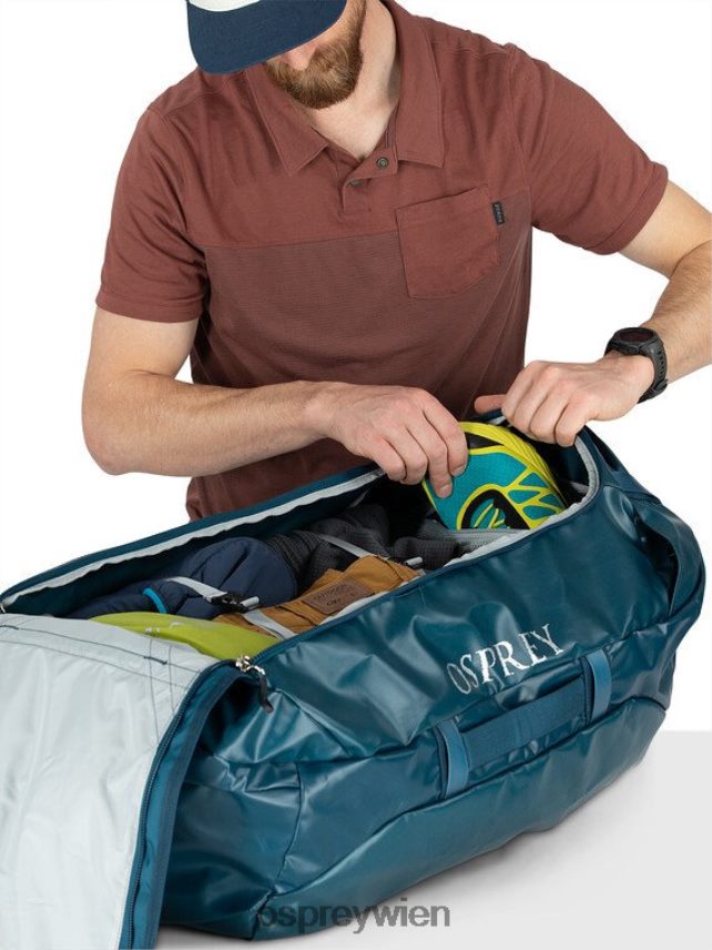 unisex Transporter Duffel 95 Expedition Duffel Osprey Schwarz Tasche J4028N600