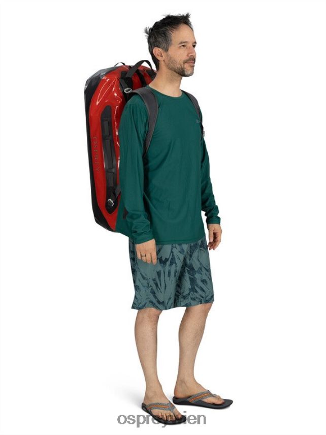 unisex Transporter wasserdichte Reisetasche 70 Expedition wasserdicht Osprey Marsorange Tasche J4028N606