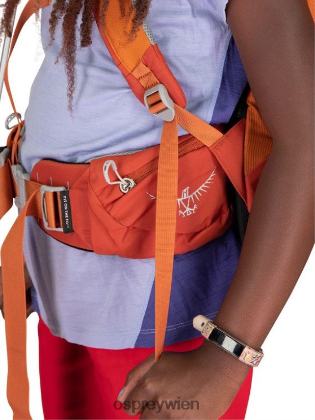 Kinder Ace 50 Backpacking (8–14 Jahre) Osprey blaue Hügel Rucksack J4028N485