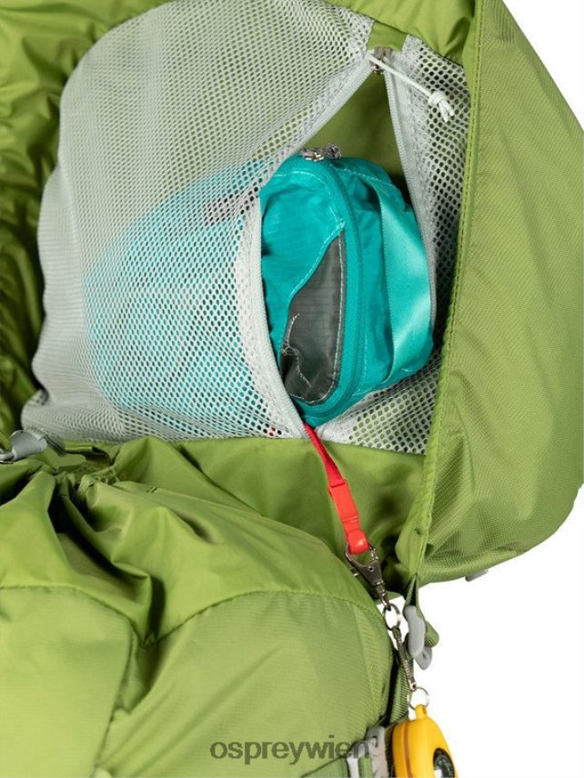 Kinder Ace 75 Backpacking (12–17 Jahre) Osprey Venture Green Rucksack J4028N487