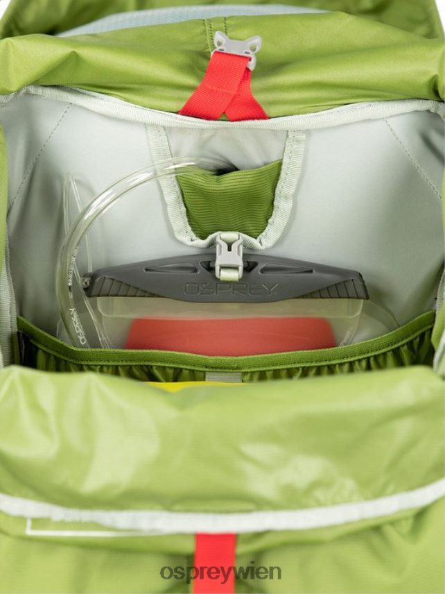Kinder Ace 75 Backpacking (12–17 Jahre) Osprey Venture Green Rucksack J4028N487