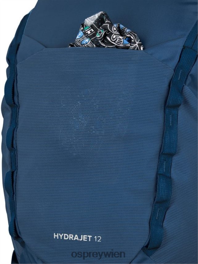 Kinder Hydrajet 12 Wandern | Flüssigkeitszufuhr (4-12 Jahre) Osprey Welle blau Rucksack J4028N413