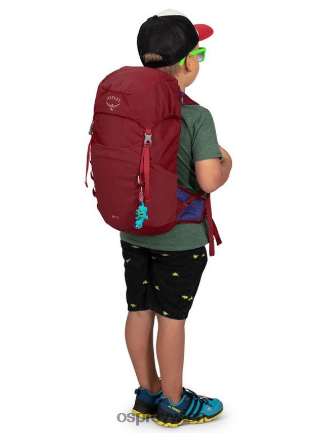 Kinder Jet 18 Wandern (8-14 Jahre) Osprey Welle blau Rucksack J4028N357
