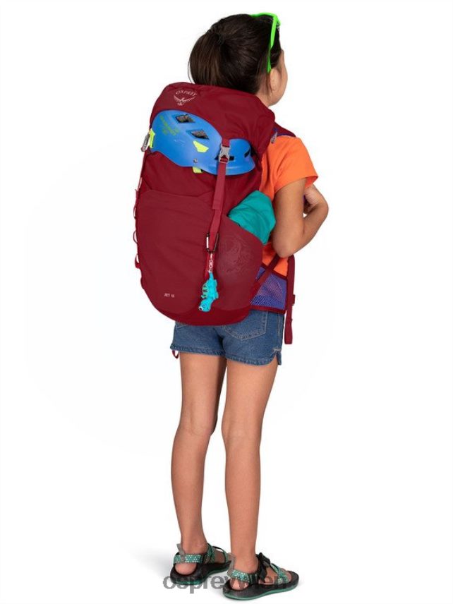 Kinder Jet 18 Wandern (8-14 Jahre) Osprey Welle blau Rucksack J4028N357