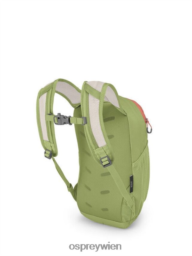 Kinder daylite täglich (4-12 Jahre) Osprey Korallenleben-Druck grün Rucksack J4028N362