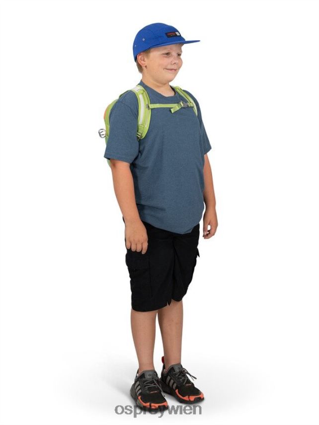 Kinder daylite täglich (4-12 Jahre) Osprey Korallenleben-Druck grün Rucksack J4028N362