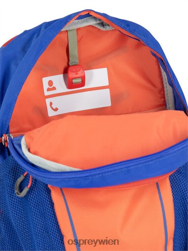 Kinder daylite täglich (4-12 Jahre) Osprey Korallenleben-Druck grün Rucksack J4028N362