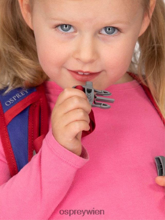 Kinder daylite täglich (4-12 Jahre) Osprey kosmisches Rot Rucksack J4028N360